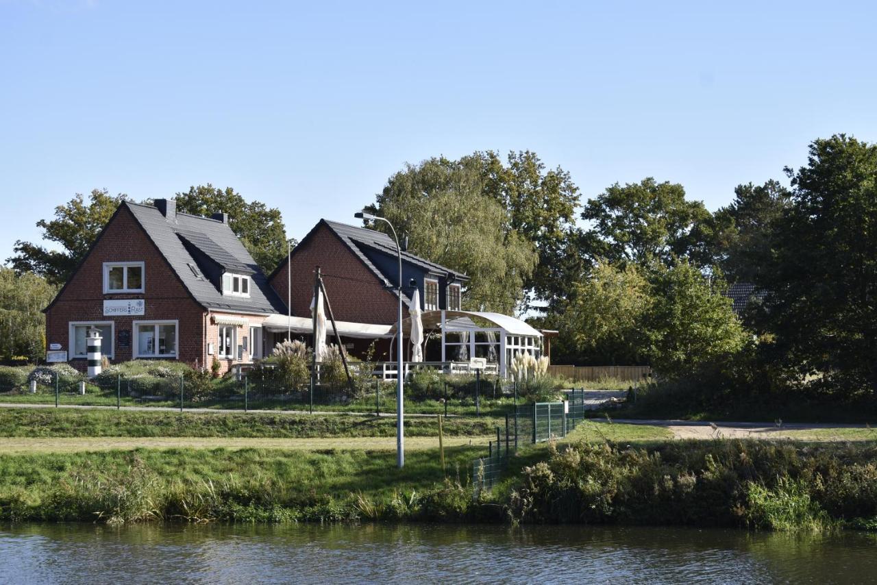 Pension Zur Schleuse Garni Am Elbe Luebeck - Kanal In Witzeeze Exteriér fotografie